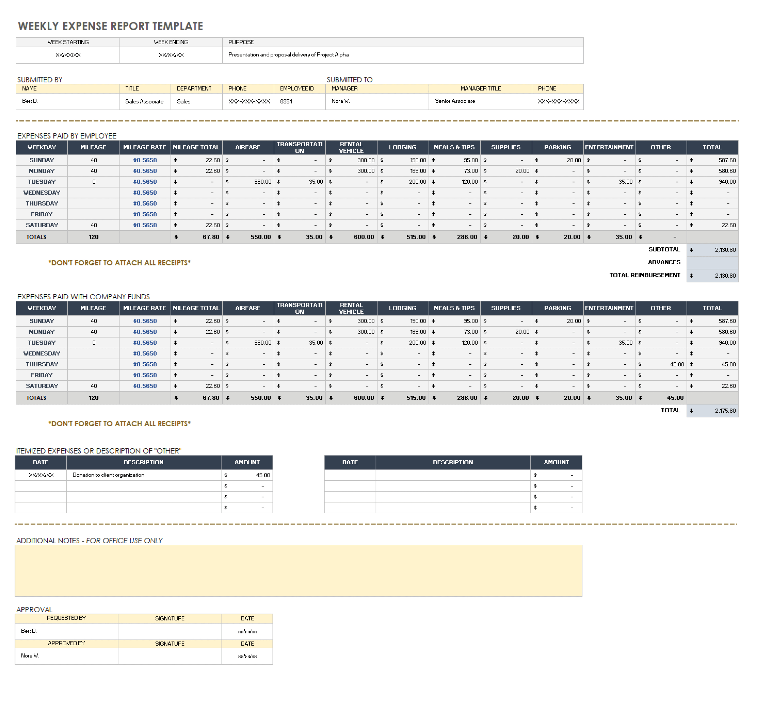 Free Expense Report Templates | Smartsheet intended for Expense Sheet Template Sample