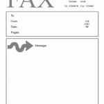 Free Fax Cover Sheet Template | Customize Online Then Print For Fax Cover Sample Template