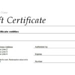 Free Gift Certificate Templates You Can Customize Throughout Gift Certificate Sample Template