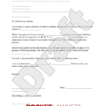 Free Hardship Letter Template & Faqs   Rocket Lawyer For Hardship Letter Template Sample