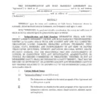 Free Hold Harmless Agreement Form (Printable Pdf Template) Intended For Hold Harmless Agreement Template Sample