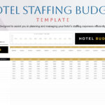 Free Hotel Budget Templates   Download In Word, Google Docs, Excel With Hotel Budget Sample Template