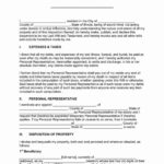 Free Illinois (Il) Last Will And Testament Template | Fillable Forms With Regard To Illinois Sample Will Template