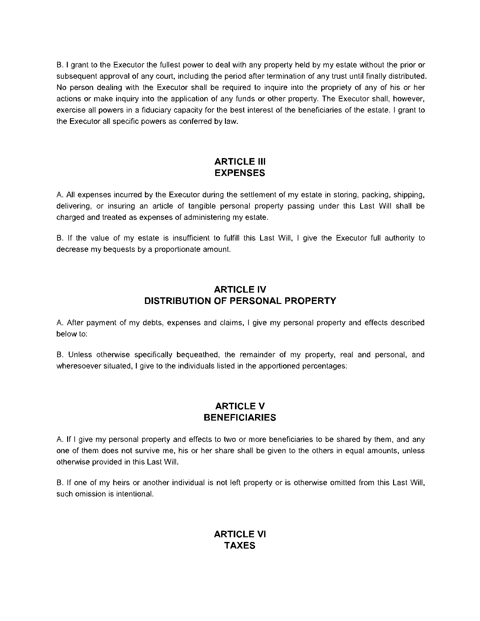 Free Illinois Last Will And Testament Form | Cocosign throughout Illinois Sample Will Template