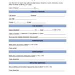 Free Incident Report Templates (18) | Sample   Pdf | Word – Eforms Within Incident Report Form Sample Templates