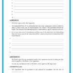 Free Indemnification Agreement Sample Inside Indemnity Letter Template Sample