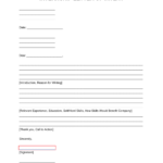 Free Internship Letter Of Intent Template   Pdf | Word – Eforms Intended For Internship Letter Of Intent Sample Template