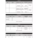 Free Itinerary Template | Editable And Printable Within Free Travel Itinerary Sample Templates