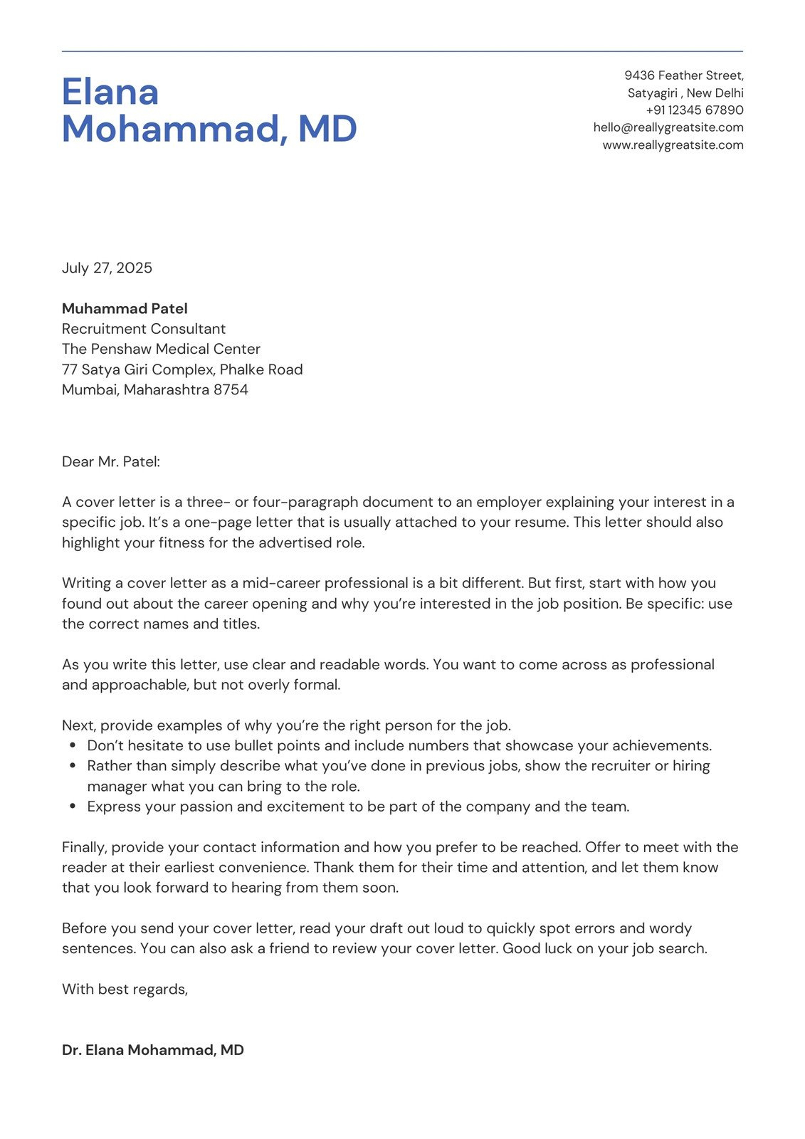 Free Job Offer Letter Templates To Edit And Print | Canva inside Job Offer Letter Sample Template