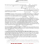 Free Joint Living Trust: Make & Download   Rocket Lawyer Within Living Trust Sample Template