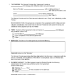 Free Lawn Care Service Contract Template | Pdf | Word Pertaining To Sample Agreement Between Two Parties Template