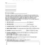 Free Letter Of Intent To Hire | Pdf | Word Regarding Internship Letter Of Intent Sample Template