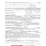 Free License Agreement Template & Faqs   Rocket Lawyer Pertaining To Free Licensing Agreement Sample Template