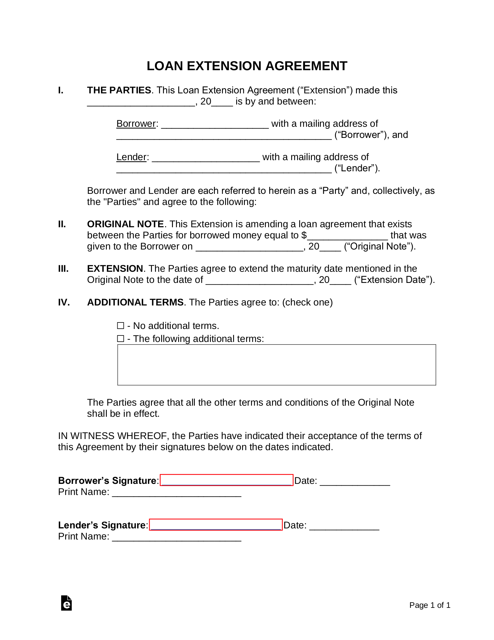 Free Loan Agreement Templates (10) - Pdf | Word – Eforms pertaining to Personal Loan Contract Sample Template