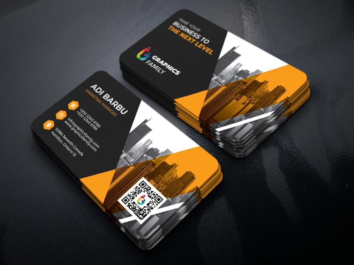 Free Marketing Manager Business Card Template – Graphicsfamily with regard to Visiting Card Sample Templates