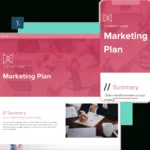 Free Marketing Plan Template   Edit Online | Xtensio For Marketing Plan Template Sample