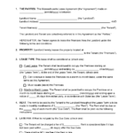 Free Massachusetts Rental Lease Agreement Templates (6) | Pdf Within Lease Sample Template