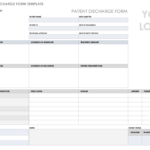 Free Medical Form Templates | Smartsheet For Medical Form Template Sample