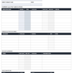 Free Medical Form Templates | Smartsheet Pertaining To Medical Form Template Sample