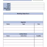 Free Meeting Agenda Templates | Word, Pdf, Excel, Google Docs In Team Meeting Agenda Template Sample