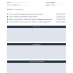 Free Monthly Report Template For Word | Excel | Pdf | Google Docs With Monthly Report Template Sample