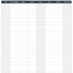 Free Monthly Timesheet & Time Card Templates | Smartsheet Regarding Timesheet Template Sample Free