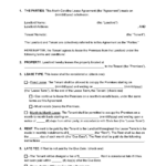 Free North Carolina Rental Lease Agreement Templates (6) | Pdf | Word Inside House Rental Agreement Sample Template