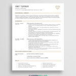 Free Nurse Resume Template   Amy   Career Reload Regarding RN Resume Template Sample