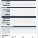 Free One Page Business Plan Templates | Smartsheet Pertaining To Business Template Sample