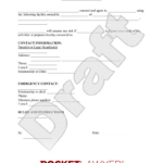 Free Parental Consent Form | Free To Print, Save & Download Throughout Parental Consent Form Sample Template