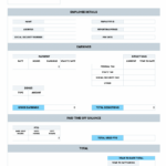 Free Pay Stub Templates — Clockify Intended For Paycheck Stub Template Sample