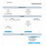 Free Pay Stub Templates — Clockify Within Check Stub Template Sample Free