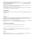 Free Photo Licensing Agreement | Pdf & Word Template | Lawdistrict Regarding Licensing Agreement Template Sample