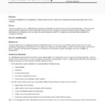 Free Policy Template + Examples To Draw Inspiration From | Monday Intended For Procedure Document Sample Template