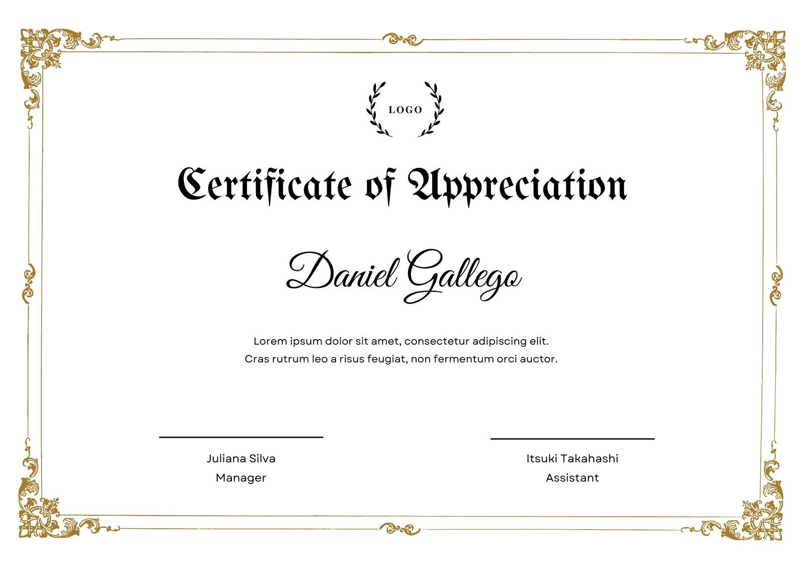 Free, Printable, And Customizable Award Certificate Templates | Canva within Award Sample Templates