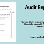 Free Printable Audit Report Templates [Pdf, Excel, Word] Example In Sample Audit Working Papers Template