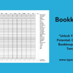 Free Printable Bookkeeping Templates [Excel, Pdf, Word] Inside Bookkeeping Sample Template