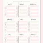 Free Printable Cleaning Checklist Templates | Canva Pertaining To Cleaning Checklist Template Sample