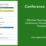 Free Printable Conference Agenda Templates [Word, Excel, Ppt] 1, 2 With Regard To Conference Agenda Sample Template