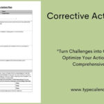 Free Printable Corrective Action Plan Templates [Pdf, Word, Excel] Pertaining To Corrective Action Plan Sample Template