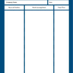 Free Printable, Customizable Daily Report Templates | Canva For Daily Report Sample Template