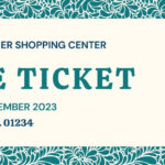 Free, Printable, Customizable Raffle Ticket Templates | Canva Pertaining To Raffle Ticket Sample Template