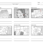 Free, Printable, Customizable Storyboard Templates | Canva For Storyboard Template Sample