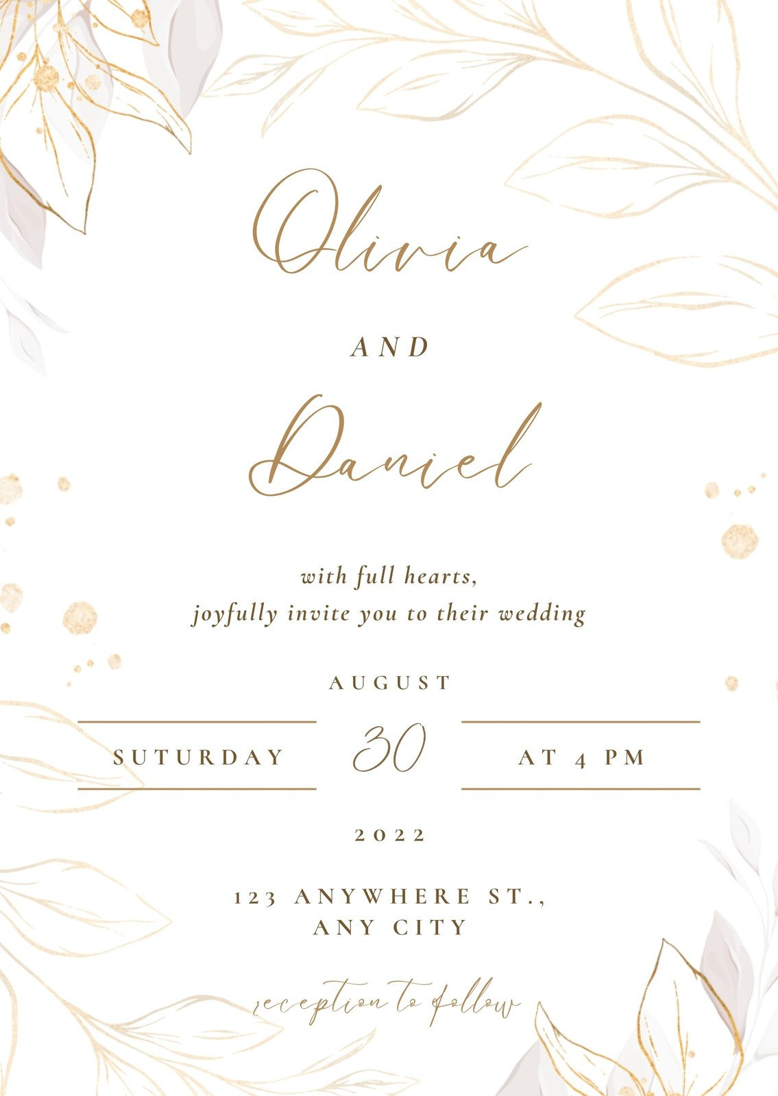 Free Printable Engagement Party Invitation Templates | Canva inside Invitation Template Sample