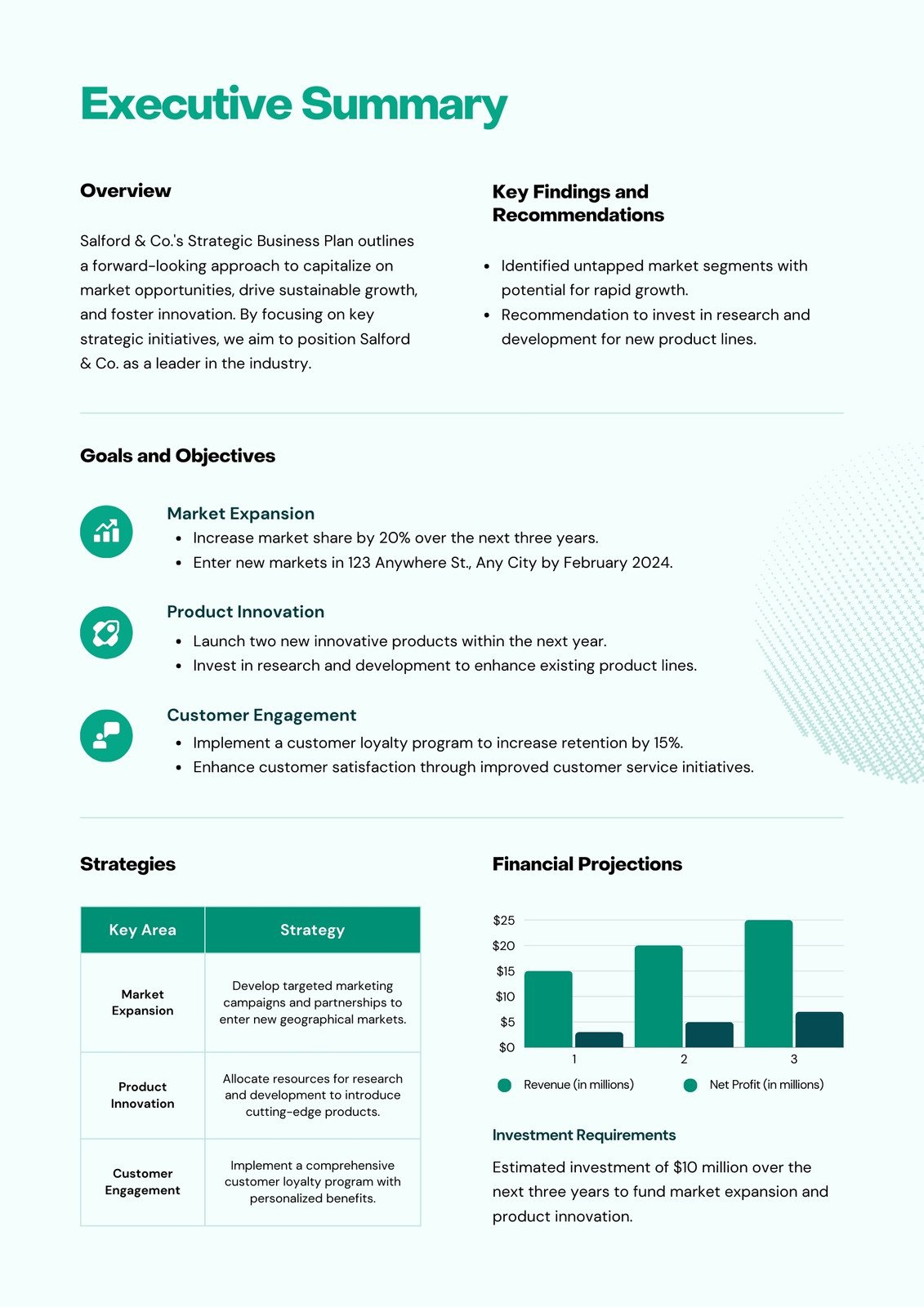 Free Printable Executive Summary Templates | Canva with regard to Summary Plan Description Sample Templates