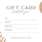 Free, Printable Gift Certificate Templates To Customize | Canva Throughout Gift Card Sample Template