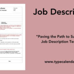 Free Printable Job Description Templates [Word, Pdf] Examples For Job Description Sample Templates