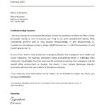 Free Printable Letter Of Recommendation Templates | Canva For Employment Reference Letter Sample Template