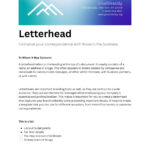 Free Printable Letterhead Templates You Can Customize | Canva Pertaining To Business Letterhead Sample Templates