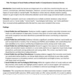 Free Printable Literature Review Templates [Pdf, Word, Excel Within Literature Review Sample Template